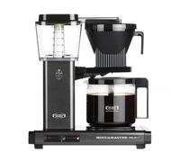 Moccamaster KBG Select, Cafetière à filtre, Pichet en verre, Stone Grey, 1.25L
