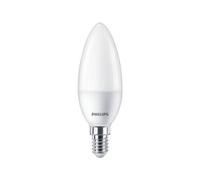 Philips ampoule LED Flamme E14 60W Blanc Chaud Dépolie