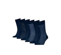 8719965009202 Tin Giftbox Birdseye Sock, Bleu Marine, 39-42 (Lot de 6) Hommes