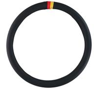 8719965025028 All Ride Housse de Volant de Voiture et Camion 44-46 cm - Housse de Volant avec Drapeau Allemand - Protection de Volant épaisseur 10 cm - Accessoire Voiture intérieur - Noir