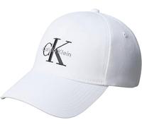 Calvin Klein Jeans Monologo Embroidery Baseball Cap Blanc