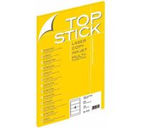 TopStick Labels Étiquette pour dos de classeur 192 x 61 mm Blanc G