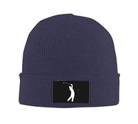 874 Bonnet d'hiver, Signe De Golf Universelle Beanie pour Homme Classique Chapeau Tricoté Unisexe pour Adultes Ski Femme
