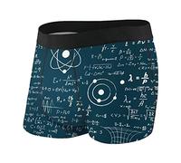 874 Boxer Homme Sciences Mathématiques Caleçon Boxeur Homme Classique Caleçon Homme Doux Shorts Boxer M