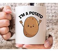 874 Tasse À Café Je Suis Une Pomme De Terre, Une Pomme De Terre De Canapé Pour Hommes Et Femmes, Une Idée Mignonne De Culture Rigolo Drôle 330 Ml