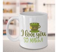 874 Tasse À Café Matcha| Oh Je T'Aime Tellement Matcha | | Thé Matcha | Thé Vert| |S | Matchas | Fan De Matcha Café Tasses Humour Tasse En Céramique Drôle Tasse À Thé 330 Ml