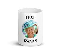 874 Tasse À Café Qu-Een Elizabeth I Eat Swans Memenovelty Tasse En Porcelaine Drôle Café Tasses Humour Tasse À Thé 330 Ml