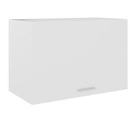 87512HOME NEW•) Jill's Buffet Bas haut de cuisine ,unique ,Armoire Commode suspendue Blanc 60x31x40 cm Aggloméré