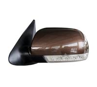 87610-3J180 87610-3J190 Ensemble De Rétroviseur Accessoire Pour Hyundai IX55 Assemblage miroir voiture(Marron L,6pin)