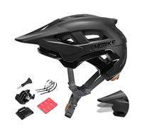 8776 Casque de vélo de montagne, certifié avec caméra à vis réglable, léger, durable, portable, convivial, compact et léger, casque générique, 8776