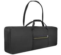 88 CLÉ CLAVE CLAVIER 54X13X7 POUCH CHARGE DE CLAVE DE Tissu Oxford avec poignée et bandoulière fermeture à fermeture éclair étanche à piano multi-poche sac88 Clé