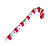 88 cm gonflable pour les fêtes de Noël, jouet gonflable amusant pour décoration de vacances et photomatons (imprimé rouge)