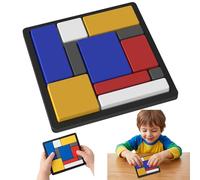 88 Défis Logiques, Puzzles de Réflexion à 4 Niveaux de Difficulté pour Adultes, Adolescents et Enfants, Jeu d'Analyse Logique, Jouet Éducatif Portable pour Voyage, Camping et Maison