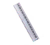 88 feuilles de référence pour piano portable PP texture système d'annotation de piano ergonomique aide à l'apprentissage guide portable des doigts