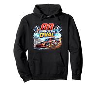 88 Né pour la légende de l'Oval Racing Sweat à Capuche