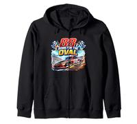 88 Né pour la légende de l'Oval Racing Sweat à Capuche
