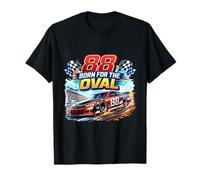88 Né pour la légende de l'Oval Racing T-Shirt