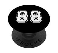 88 numéros Quatre-Vingt-Huit Sports d'équipe Correspondant à l'équipe Varsity PopSockets PopGrip Adhésif