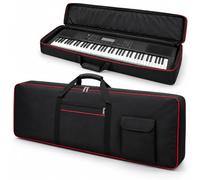 88 Sac Clavier Électronique pour Korg Kross 2-88 2017-2026+ | Rembourrage Intérieur | Tissu Déperlant | Doublure Douce | Double Fermeture éclair | Poignées Transport | Poche Extérieure