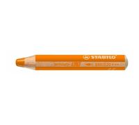 [880/220-6] STABILO Lot de 6 Crayons WOODY 3 en 1 Extra large orange