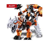 (8811 Alliage avec boîte) Jouets de transformation Anime Robot Avion Ingénierie Figurines d'action Modèle
