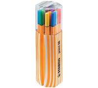 [8820-01] STABILO Feutre fin Point 88 0,4 mm double pack de 20 pièces