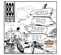 883 - Nord Sud Ovest Est - Splatter Colored Vinyl [Vinyl Lp] Colored Vinyl, Italy - Import
