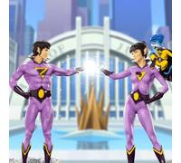 88394 WONDER TWINS ART ÉCHELLE 1/10