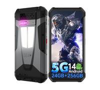8849 Tank 4 Rugged Smartphone, 5G Android 14 Téléphone Portable Incassable avec Projecteur, Écran AMOLED 6,78 Pouces Telephone Portable 512Go, 24Go de RAM/Lampe de Camping 1200LM/OTG/11600mAh/GPS