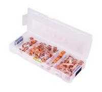 887-803 WAGO L-BOXX Connecteurs Dérivation Série 221, 93 Pièces, Orange 12-24AWG