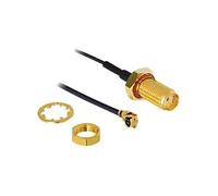 DeLOCK 88747 câble coaxial 0,2 m Noir