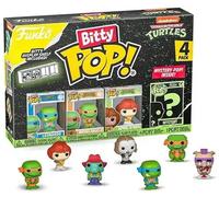 Figurine Bitty Pop! - Tortues Ninja - Pack De 4 Assortiment
