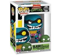 Funko Pop! & Buddy: Teenage Mutant Ninja Turtles (TMNT) - Slash & Turtle Slash & Pre-mutated, Turtle Slash & Turtle Slash - TMNT Retro/Classic - Figurine en Vinyle à Collectionner - Idée de Cadeau