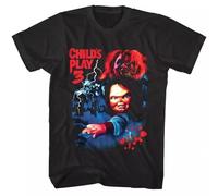 88aWEF Childs Play 3 Chucky Cover Men's T Shirt Black S