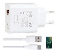 88W pour Supercharge Chargeur Rapide avec 6A Câble USB C 2M 2 Ports PD GaN Power