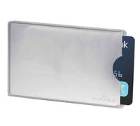 [890023] DURABLE Pack 10 Etuis pour Carte de Crédit RFID SECURE 86x54 Argent
