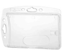 [8905-19] DURABLE Boîte 10 Portes-carte fermés 2 cartes, perforés sans attach...