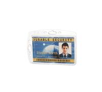 890519 porte-badge ouvert pour carte de sécurité transparent 54 x 85 mm lot de 10 dbl890519