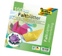 Folia - Papier origami 20 x 20 cm assorti 70 g/m² - Pochette 100 feuilles