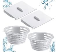 8926 Volet de Porte de Déversoir de Rechange pour Skimmer et Panier D'Écumoire de Piscine 8928 pour Pièces de Piscine Hors Sol et