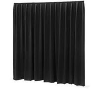 89432 Rideau Noir Plissé MCS 330 x 250 cm