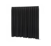 89434 Rideau Noir Plissé MCS 330 x 400 cm