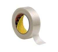 8956 89561950 Ruban adhésif à filament blanc (L x l) 50 m x 19 mm