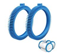 896584000-143 Lot de 2 pneus avant de rechange avec Super Hump pour nettoyeur de piscine Hayward Select 2X, 4X et nettoyeur haute pression, nettoyeur de piscine avant