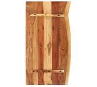 8995 Dessus de meuble-lavabo de salle de bain - vidaXL - bois d'acacia massif - 100 x 52 x 3 8 cm - Robuste et durable 18.35 kg