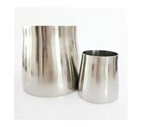 89mm 3.5" To to 63mm 2.5" OD Butt Welding Reducer SUS 316L Stainless Steel Pipe Fitting