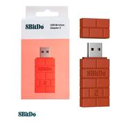8Bitdo Adaptateur Wireless USB Version 2 pour Windows/Raspberry Pi/Steam Deck/Xbox/PS5/Nintendo Switch