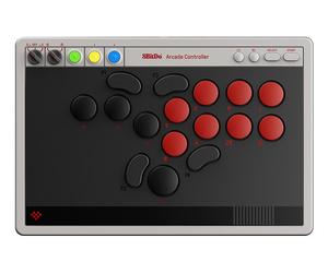 8Bitdo Arcade Controller Noir, Gris Bluetooth/RF/USB Manette de jeu Analogique Nintendo Switch, Nintendo Switch 2, PC