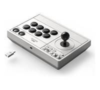 8Bitdo Arcade Stick Noir, Blanc RF/USB Joystick Analogique/Numérique PC, Xbox One, Xbox One S, Xbox One X, Xbox Series S, Xbox Series X