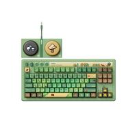 8Bitdo Clavier mécanique 87 touches pour PC et Android Forest Wonder | Sous licence officielle XBOX, Bluetooth/2.4G/USB-C, rétroéclairage RVB, remplaçable à chaud, deux boutons super programmables